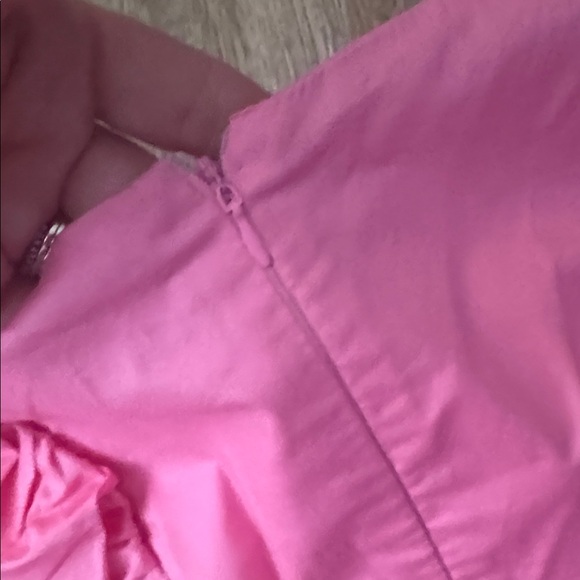 Karlie Pink Ruffle Dress - Picture 6 of 6